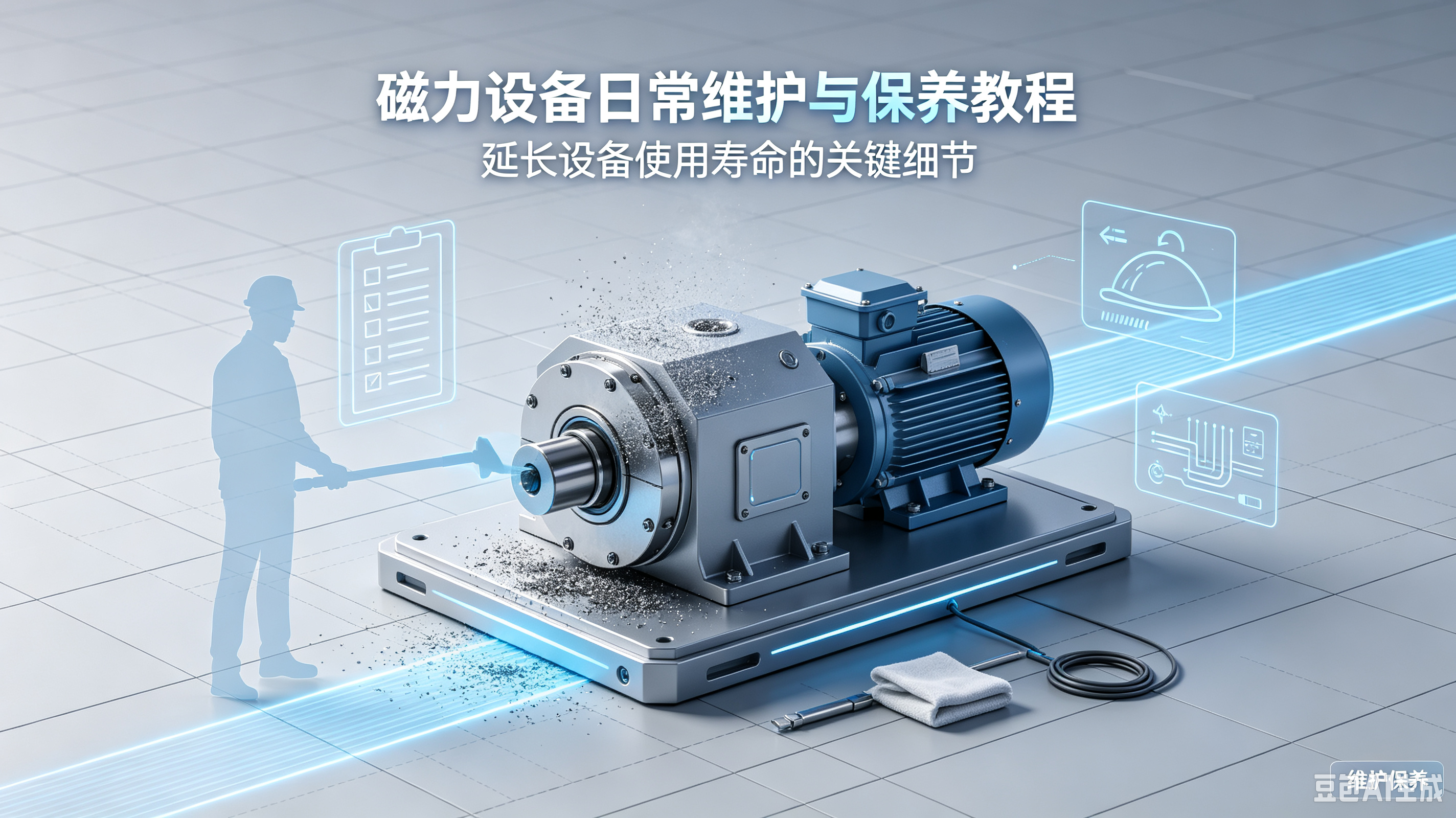 永磁除铁设备维护保养教程,延长设备使用寿命